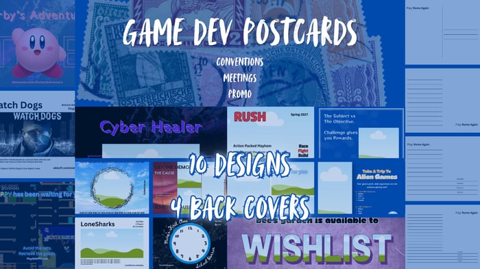Game Dev Postcards image